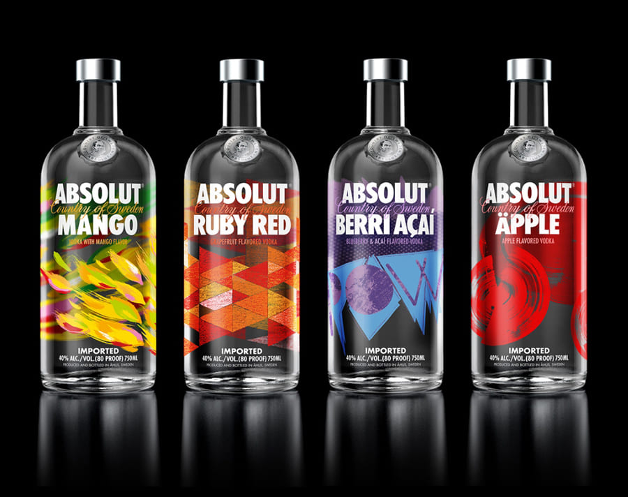 Alcohol Industry Trend - ABSOLUT_Packaging create your flavour