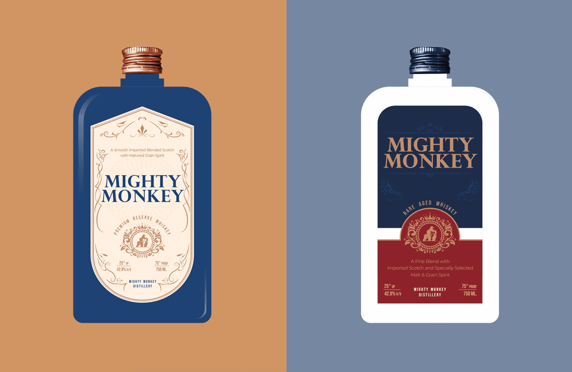 pocket-size-whiskey-bottle-design-label-artwork