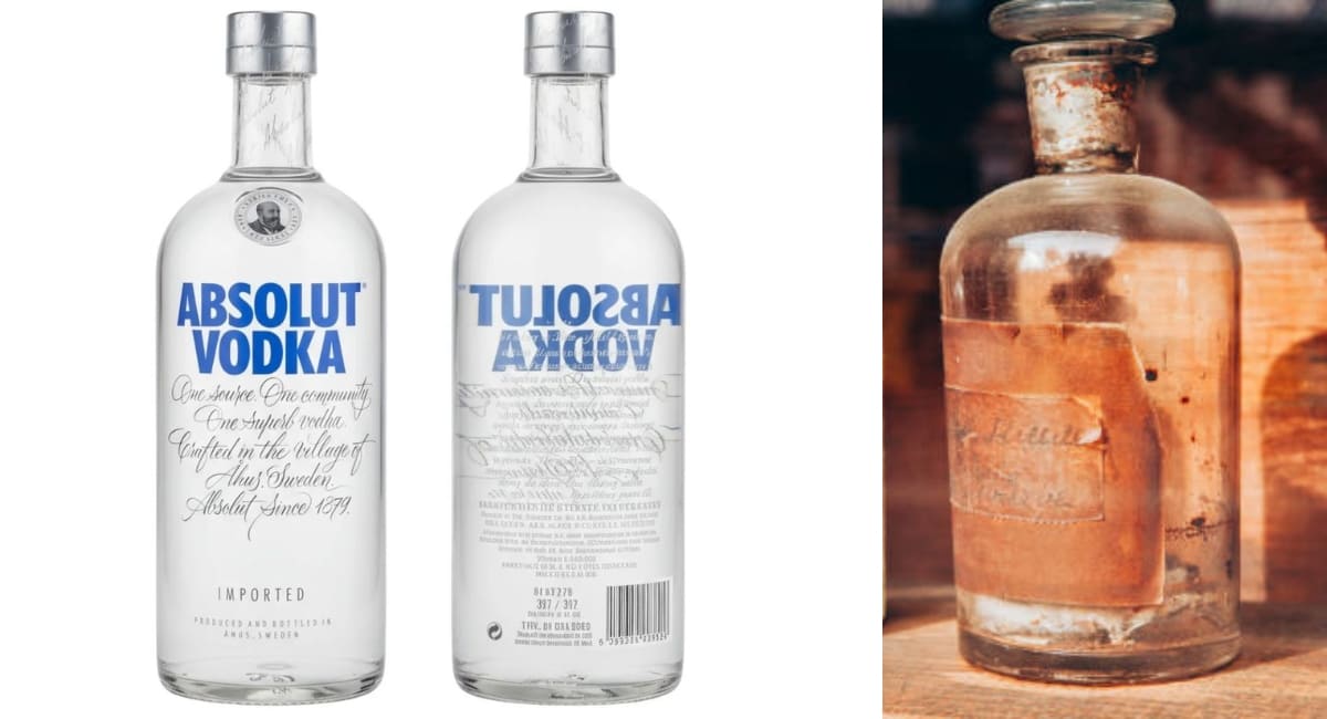 inspiration for absolut vodka bottle